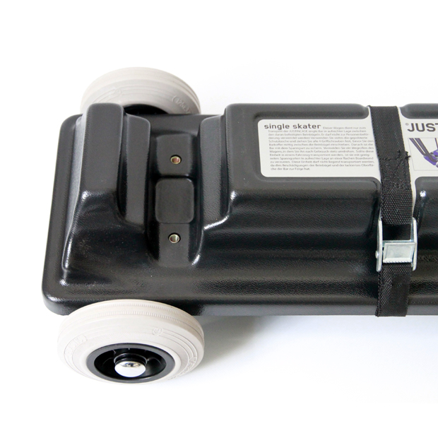 Single skater top view